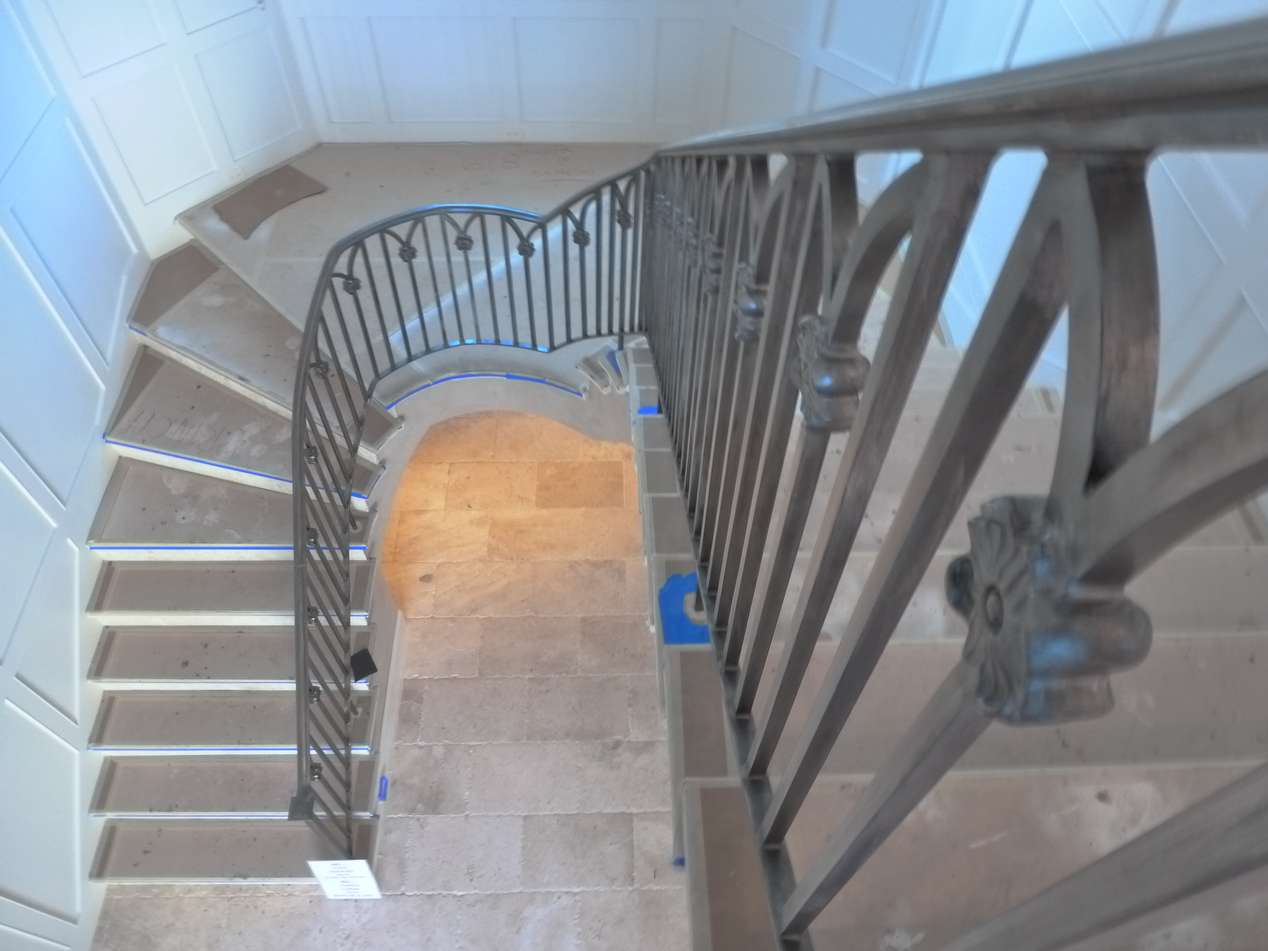 INTERIOR STAIR RAILING - Patina Metals