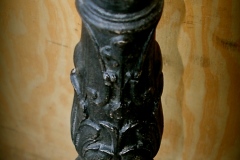 SP1 Sample Solid non-ferrous old New Orleans style cast 5" diameter by 42" height post