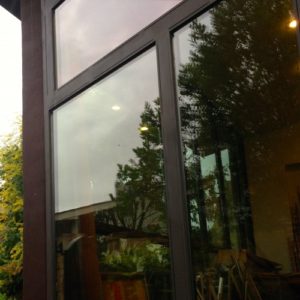 West by NW wall exterior view