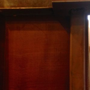 Structural steel adjoining ballistic material of storm shelter will be incorporated into design for second floor (cantilevered section of I-beam to support sliding stainless metal storm ingress/egress door)