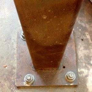 Structural steel will be incorporated into design for second floor