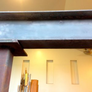 Structural steel will be incorporated into design for second floor