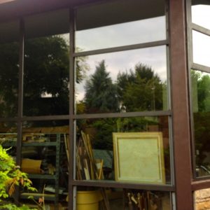 Exterior view facing West