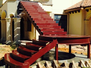 River Oaks Stair for stone install