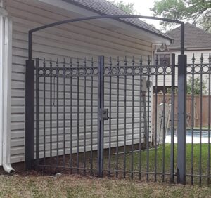 Patina Metal Gates Houston